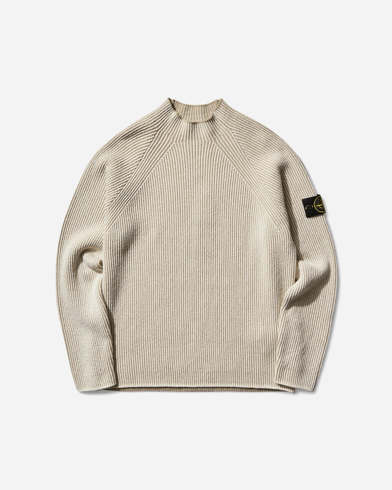 Sveter Stone Island Wool Mock Neck Sweater Béžová | K2S15-5100023-S00L7 V0093, 1