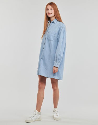 Šaty Levi's RHEA SHIRT DRESS Modrá | A6743-0002, 2