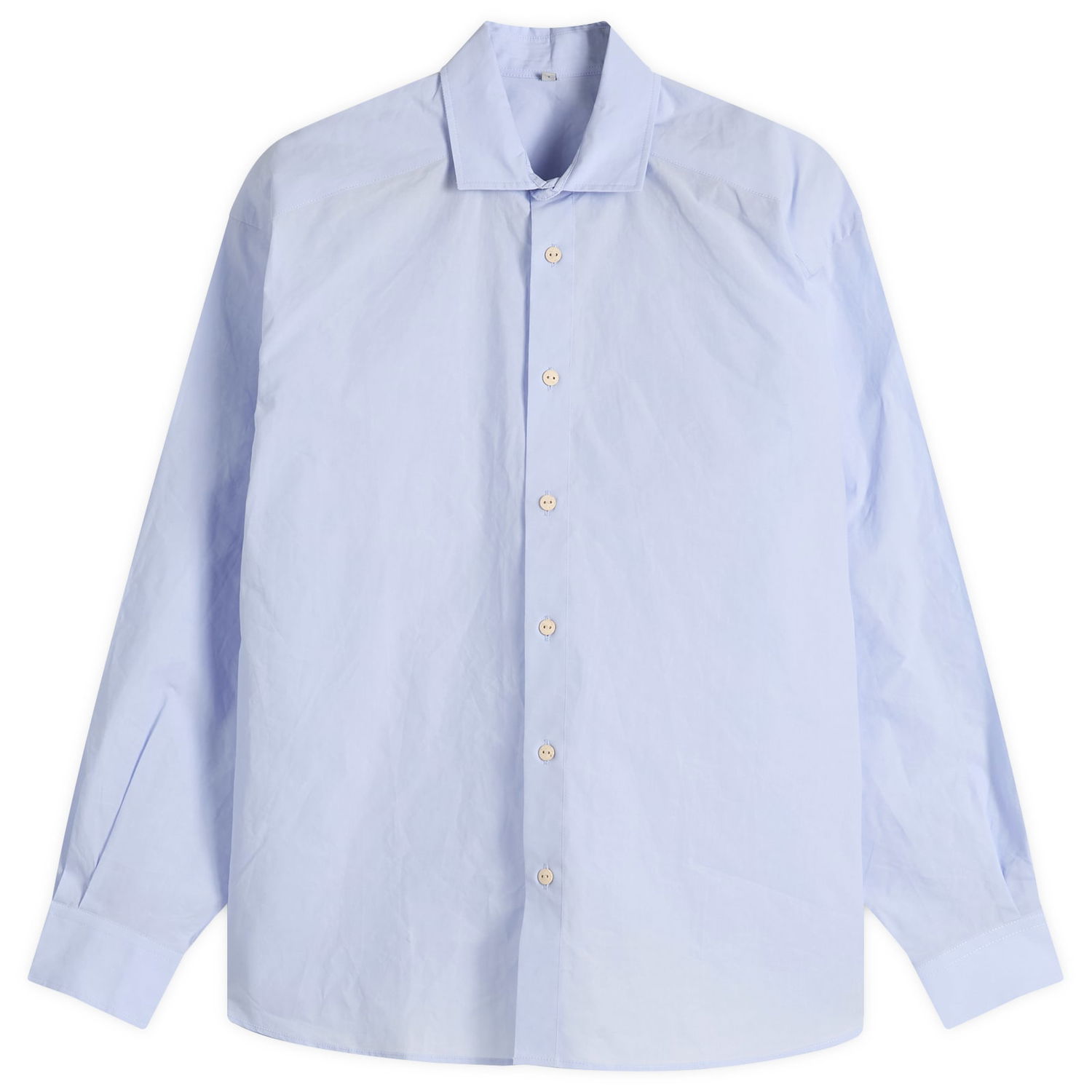 Košeľa Baserange Baserange Claude Shirt, Size Medium Modrá | TSCL-OCP-AU25-SAX, 1