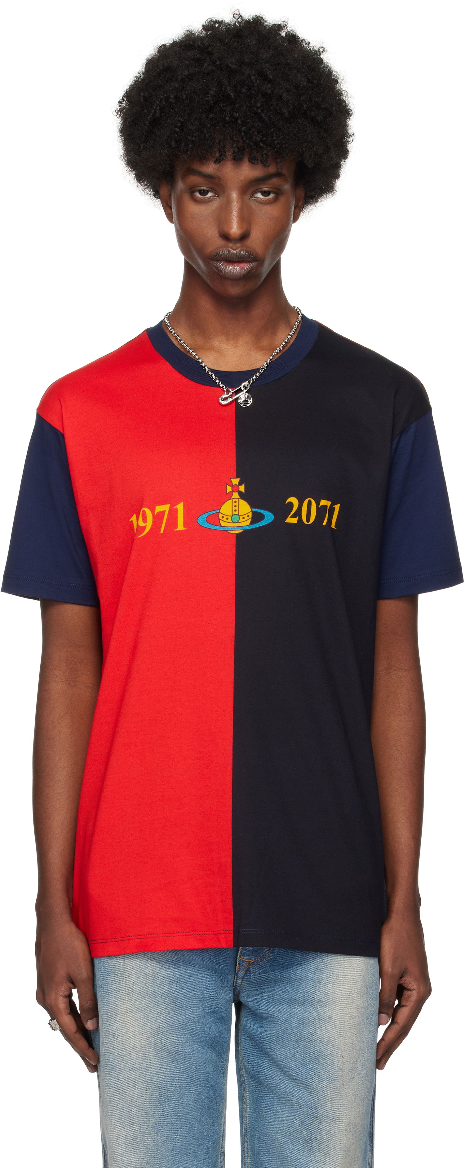 Tričko Vivienne Westwood Classic T-Shirt Červená | 3G01001F-J0085-, 0