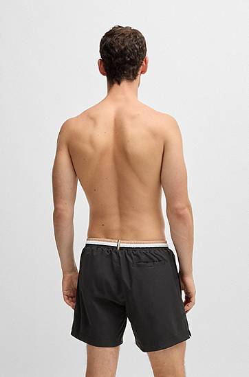 Plavky BOSS BOSS Ripstop Swim Shorts Čierna | 50469324, 1