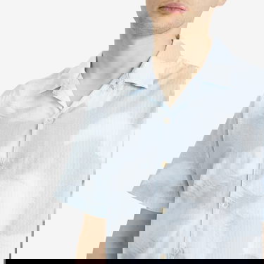 Košeľa Paul Smith Paul Smith Feather Print Vacation Shirt, Size Large Modrá | M2R-695U-P22311-40, 5