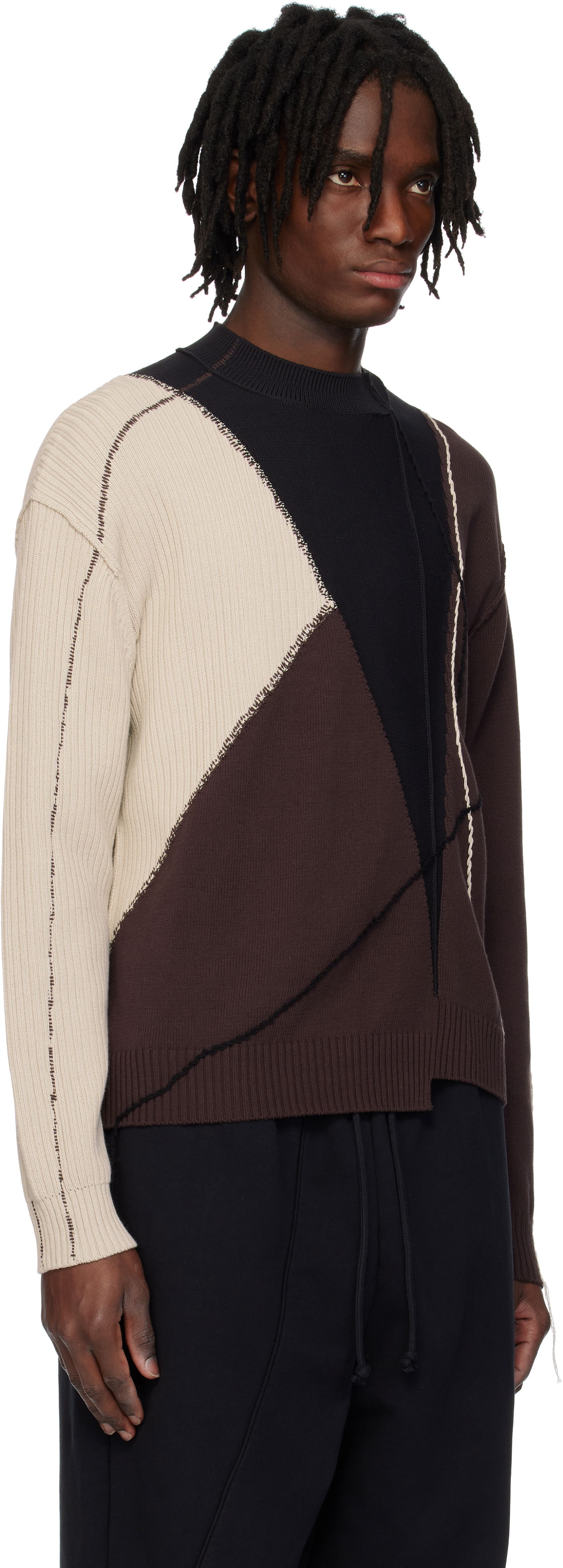 Sveter A-COLD-WALL* A-COLD-WALL* Overstitch Knit Sweater Rôznofarebný | ACWMK192, 1