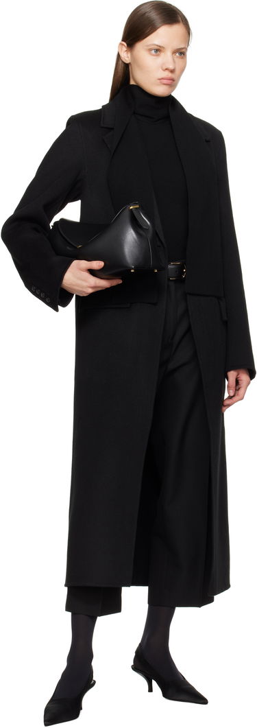 Kabáty TOTEME TOTEME Classic Doublé Coat Čierna | 251-WRO4725-FB0006, 3