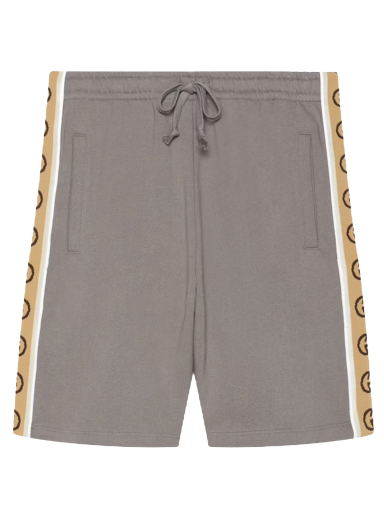 Šortky Gucci Cotton Jersey Shorts Šedá | 630715 XJBUW 1233