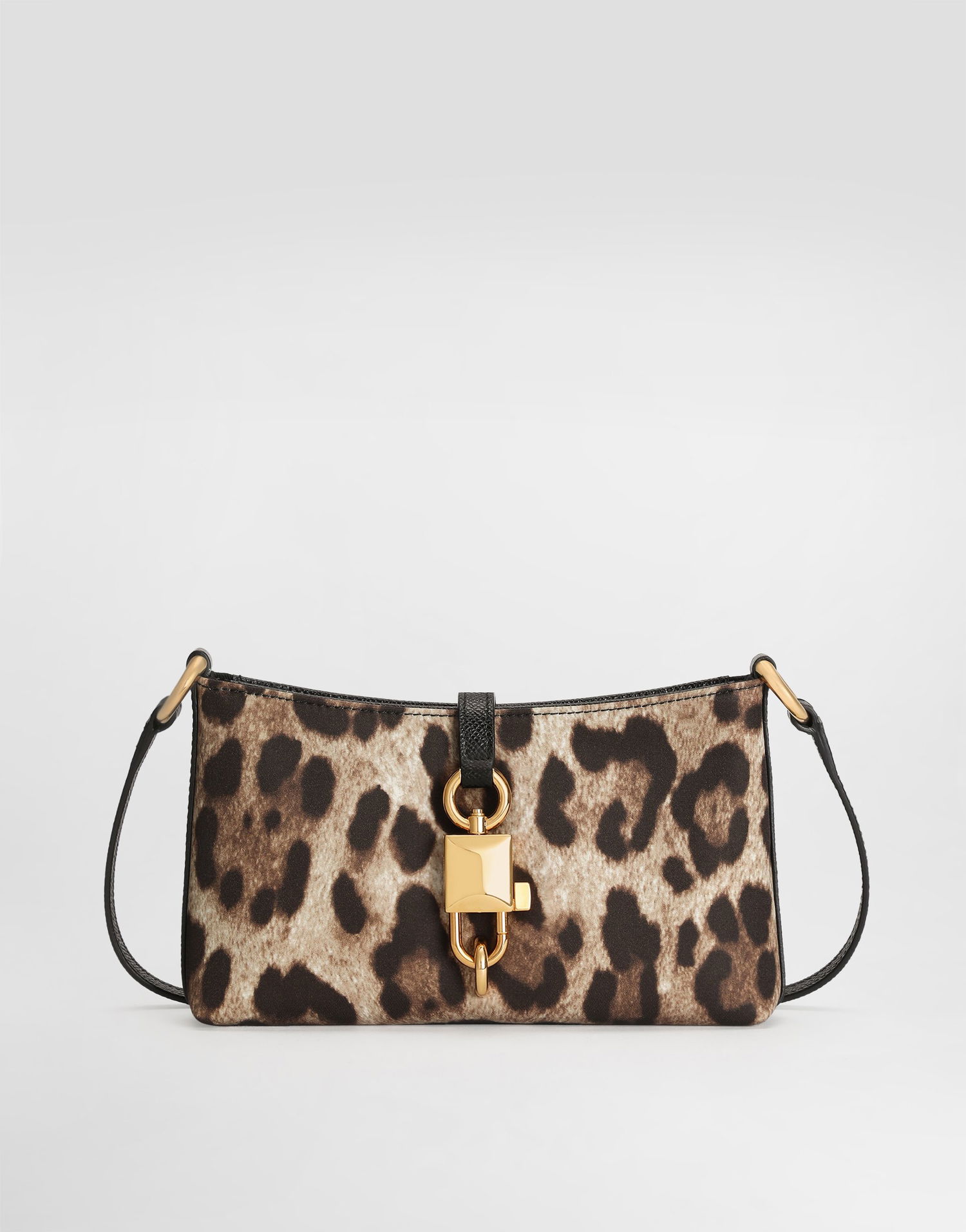 Taška cez rameno Dolce & Gabbana Dolce & Gabbana Leopard-print Lock Shoulder Bag Rôznofarebný | BB7891A0007HY13M, 0