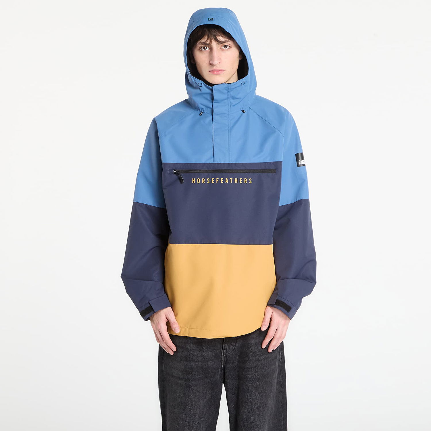 Vetrovka Horsefeathers Color Block Anorak Jacket Donnie Rôznofarebný | OM319J, 0