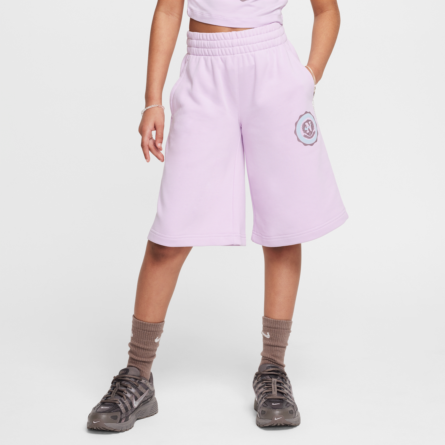Šortky Nike Sportswear French Terry Shorts Fialová | HJ3368-537, 0