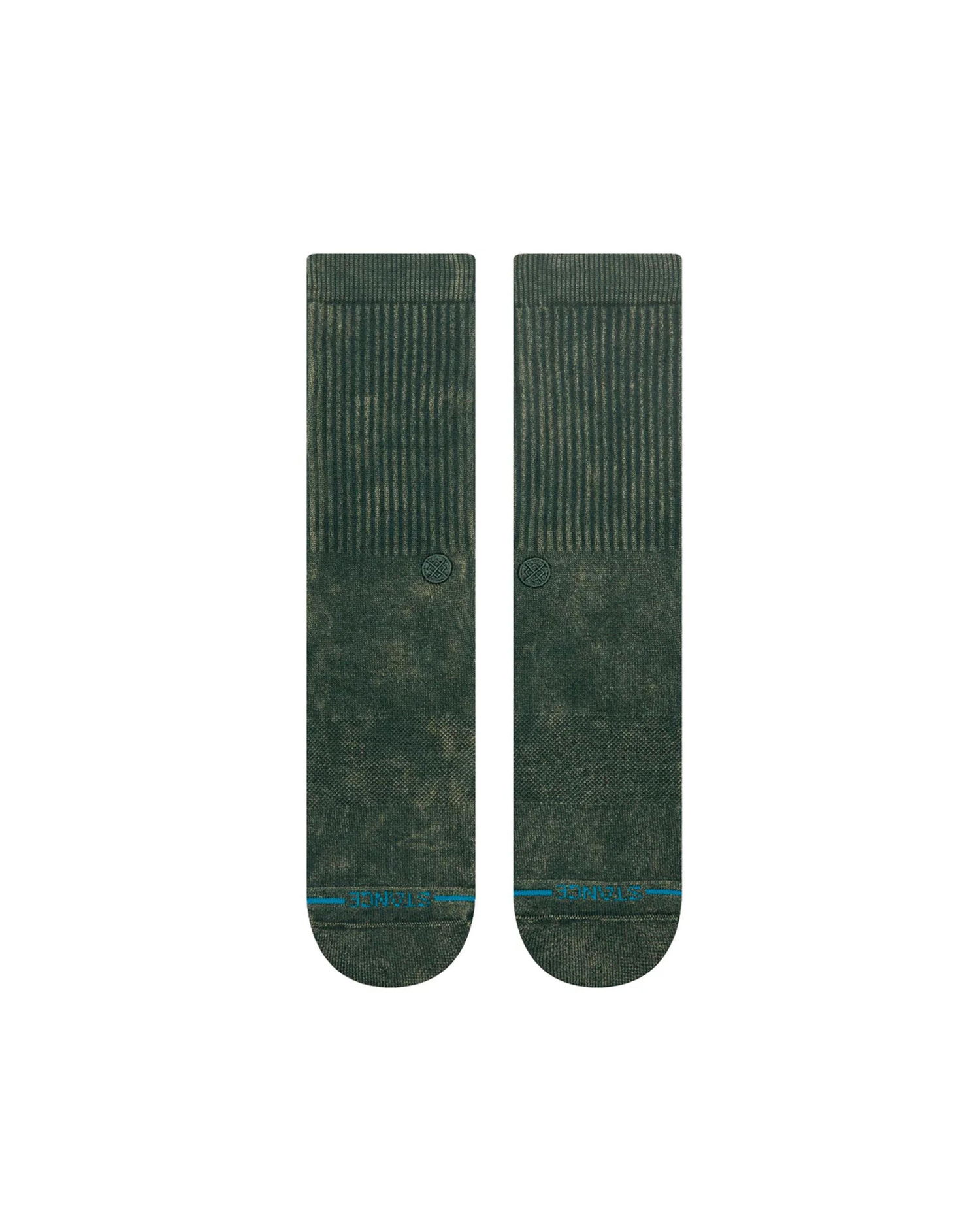 Ponožky Stance Stance Icon Dyed Crew Socks Zelené | A556A25IDC-PIN, 0