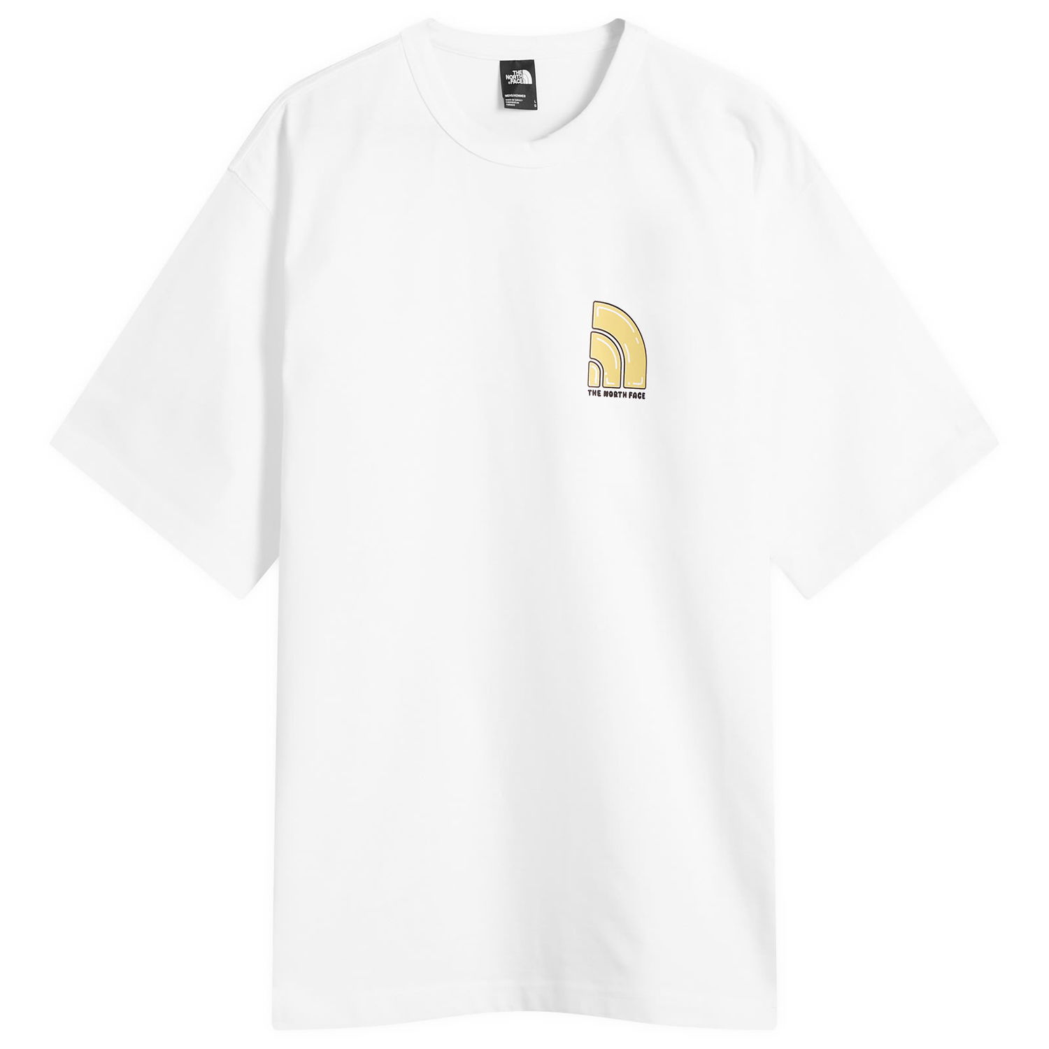 Tričko The North Face Men's Bubble Logo Relaxed T-Shirt, Size Small Biela | NF0A8F2RFN4, 0
