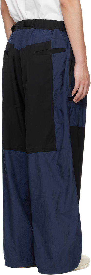 Nohavice Y-3 Y-3 Two-Tone Nylon Trousers Modrá | JM7785, 2
