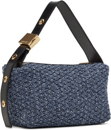 Kabelka sacai Sacai New Pochette Punching Denim Shoulder Bag Modrá | S151-01, 2