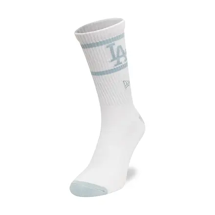 Ponožky New Era New Era MLB Seasonal Crew Socks LA Dodgers Biela | 60595126, 0