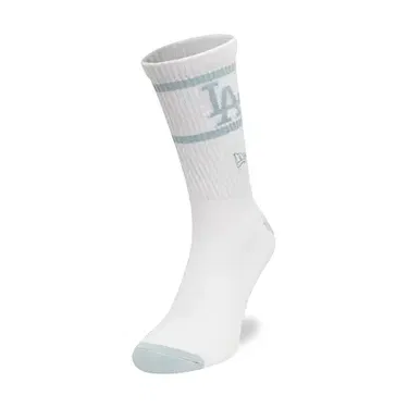 Ponožky New Era New Era MLB Seasonal Crew Socks LA Dodgers Biela | 60595126, 0