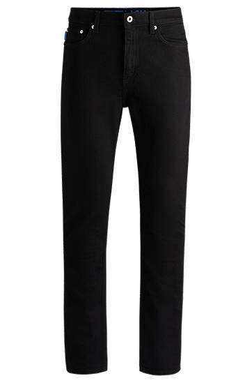 Džínsy BOSS Slim-Fit Stretch Denim Jeans Čierna | 50511483, 0