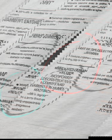 Tričko Maison Margiela MM6 Newspaper Print T-Shirt Biela | S52GC0337 101, 3