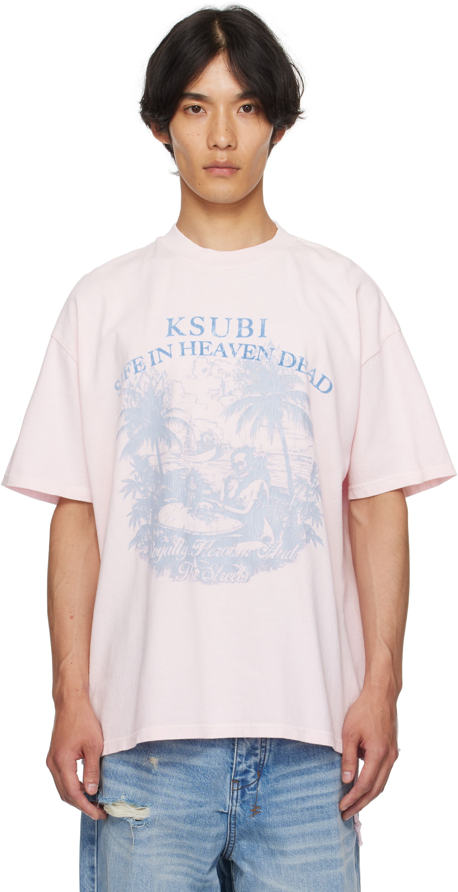 Tričko Ksubi Paradiso Ekcess Graphic T-Shirt Ružová | MPF25TE004, 0