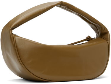 Kabelka BY FAR Creased Leather Shoulder Bag Hnedá | MWBSB005LL002BR044PL, 2