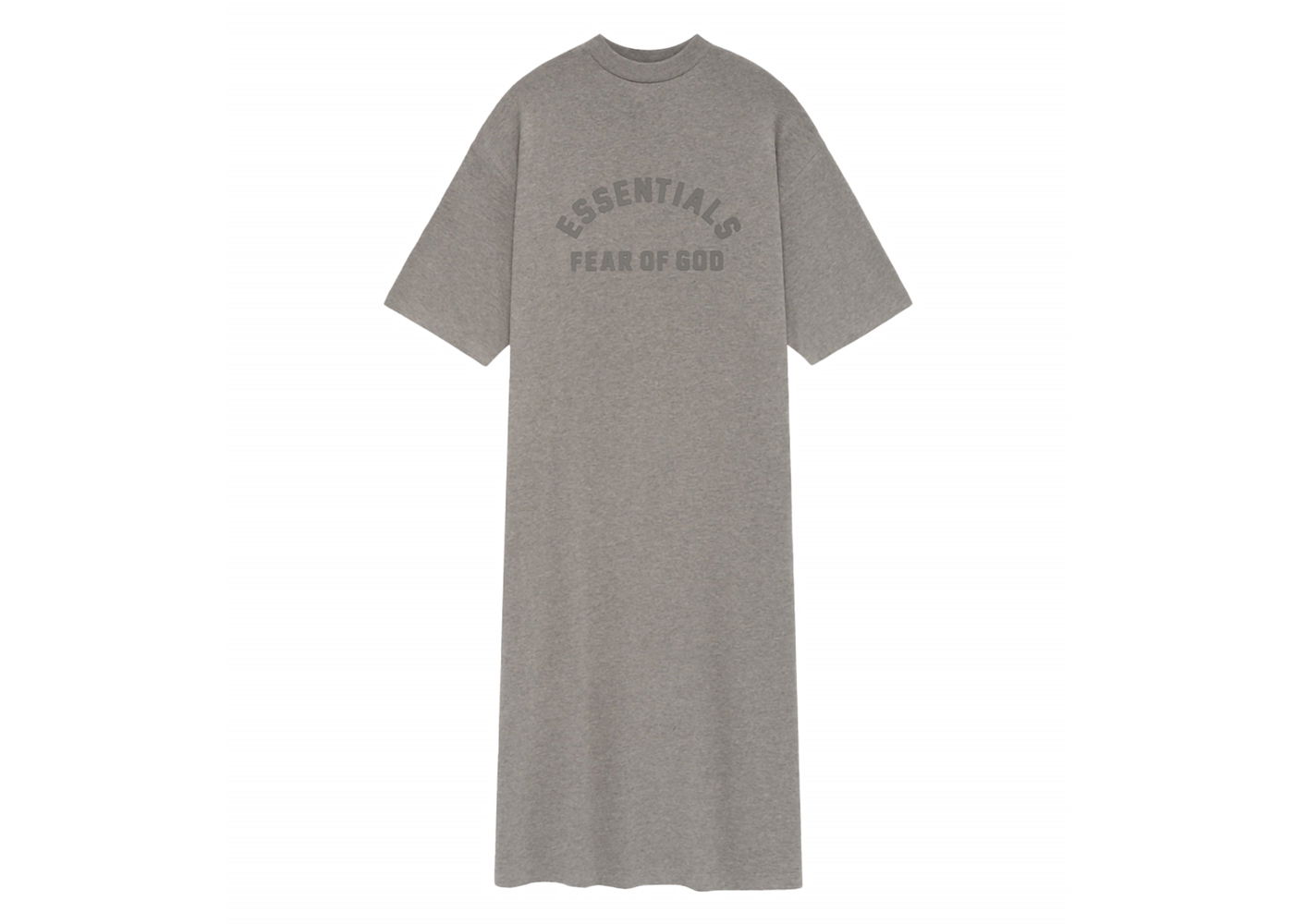 Šaty Fear of God Core Collection 3/4 Sleeve Dress Heather Grey Šedá | 125SU245501FW, 0