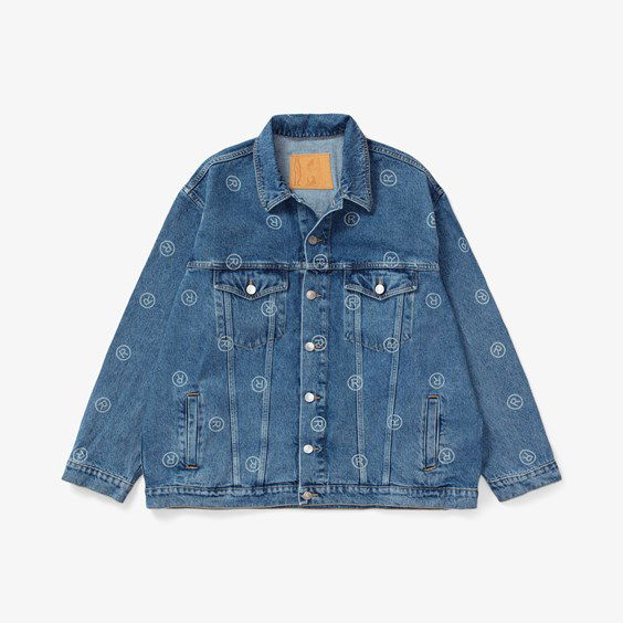 Bunda Martine Rose Oversized Jacket Modrá | CMRAW22-201-BW, 0