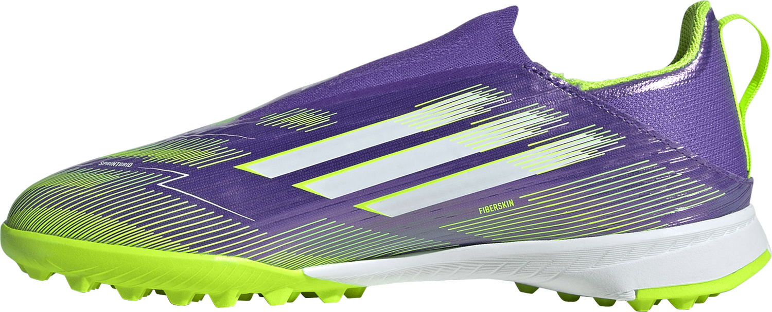 Tenisky a topánky adidas Performance F50 League Laceless Firm/Multi-Ground Kids Fialová | JH7743, 1