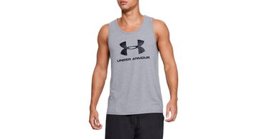 Tielko Under Armour Sportstyle Logo Tank-Top Šedá | 1329589-036, 1