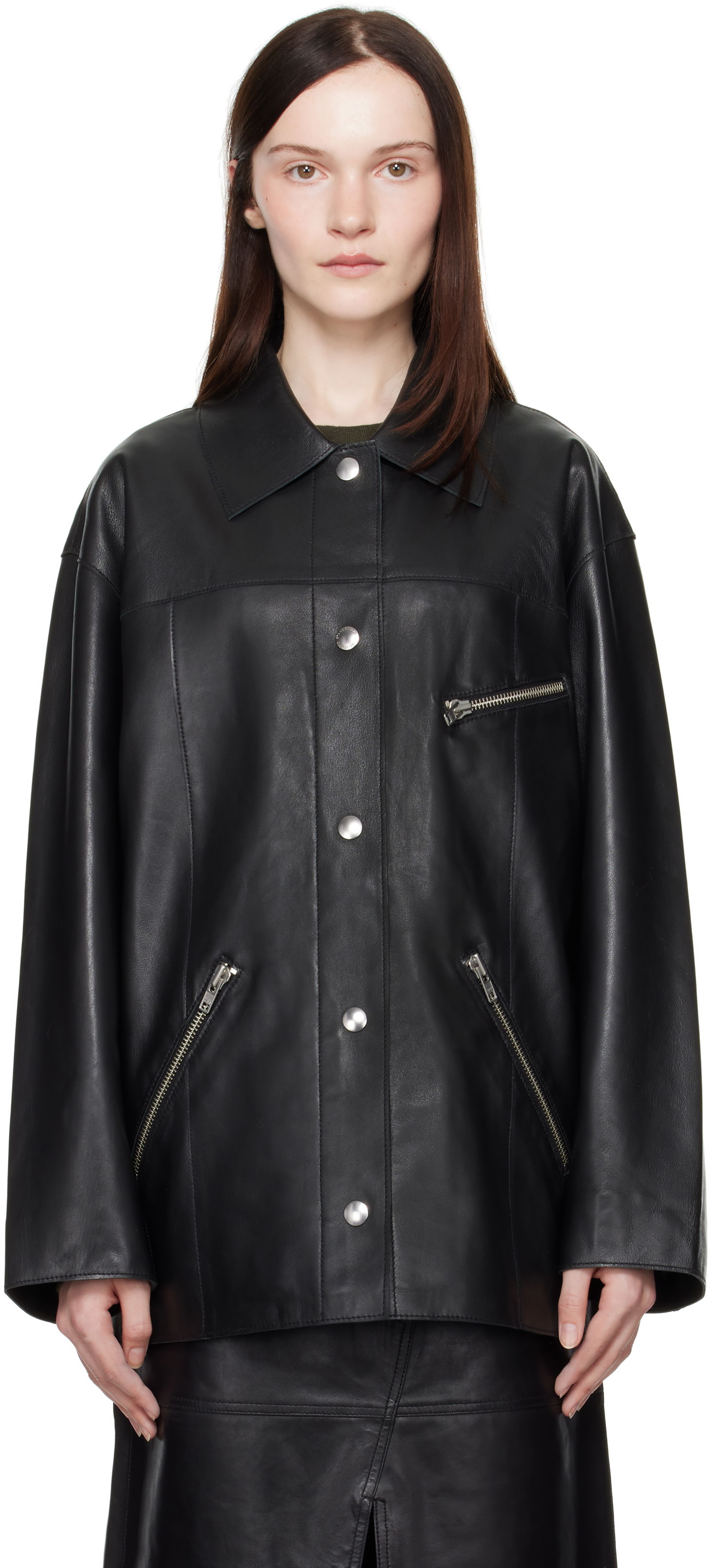 Stand Studio Elisia Leather Jacket
