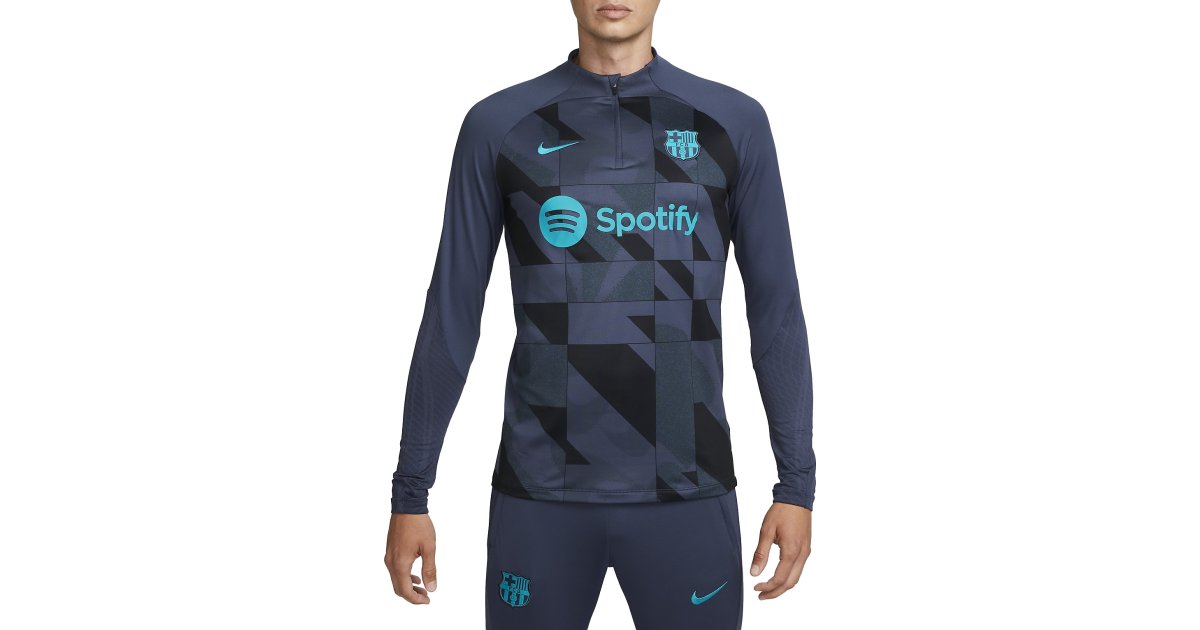 Tričko Nike Dri-FIT FC Barcelona Drill Navy | fj4699-438, 1