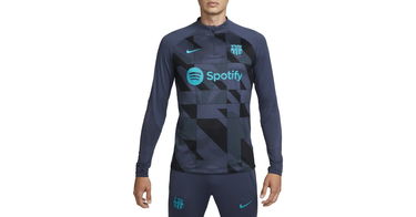 Tričko Nike Dri-FIT FC Barcelona Drill Navy | fj4699-438, 1
