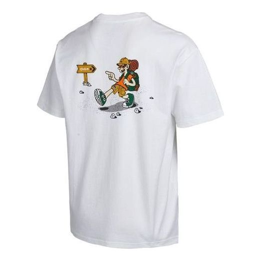Tričko Converse Explorer Graphic T-Shirt Biela | 10022785-A01