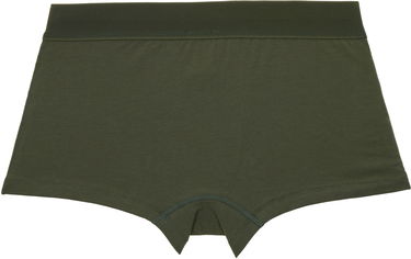 Boxerky AMI AMI Paris Three-Pack Cotton Jersey Boxer Briefs Zelené | HUN012.JE0094, 2