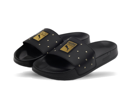 Tenisky a topánky Puma Leadcat Studs Wns black - team gold Čierna | 369405 01
