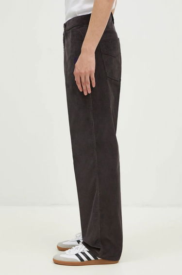 Nohavice Needles Corduroy Straight-Leg Trousers Šedá | PU217, 1