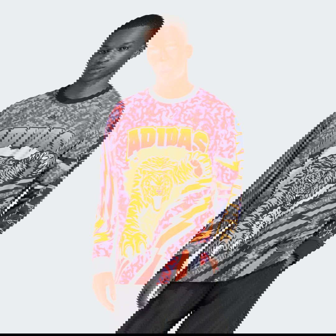 Dres adidas Performance Adilenium Season 3 Graphic Long Sleeve T-Shirt Rôznofarebný | JX1702, 0