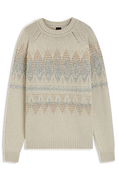 Relaxed-fit Fair Isle Knitted Sweater