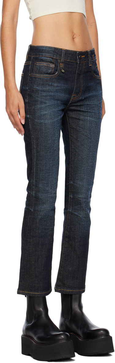Džínsy R13 R13 Kick Fit Jeans Modrá | R13W0009-D099A, 4
