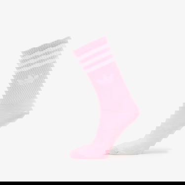 Ponožky adidas Originals Crew Socks 3-Pack with Trefoil Logo and 3-Stripes Rôznofarebný | KT1693, 3