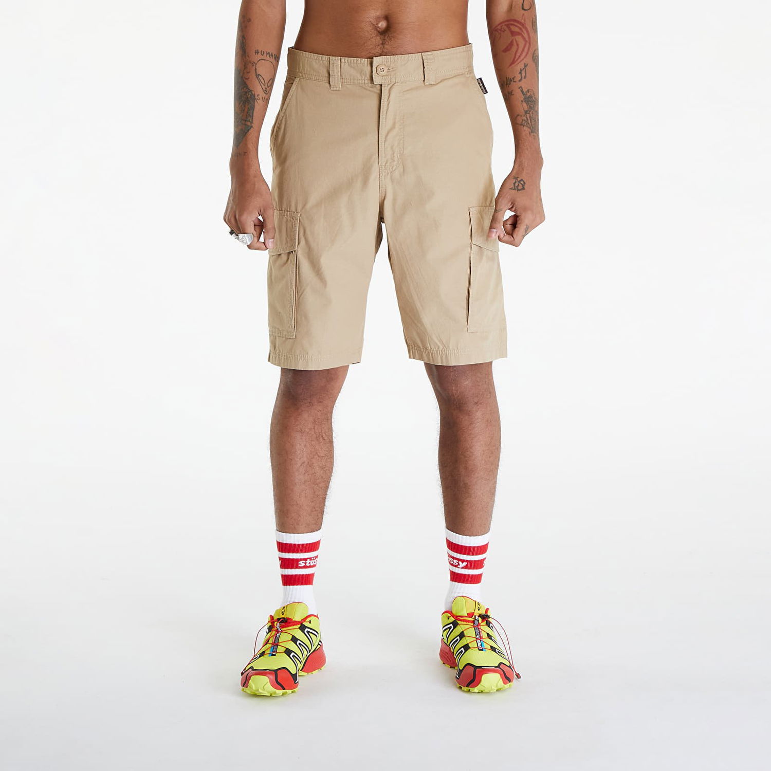 Šortky Napapijri Maranon Cargo Shorts Beige Cornstalk Béžová | NP0A4H1RN1E1, 0