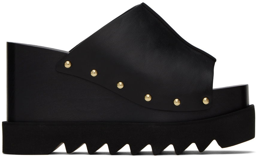 Tenisky a topánky Stella McCartney Elyse Studded Heeled Sandals Čierna | 810253AP00Y0, 0