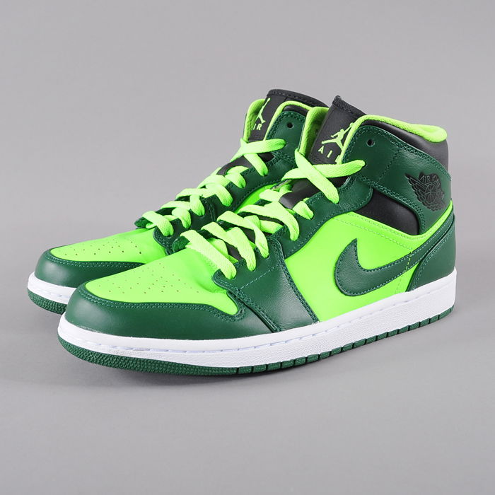 Tenisky a topánky Jordan Air Jordan 1 Mid "Hulk" Zelené | 554724-330, 1