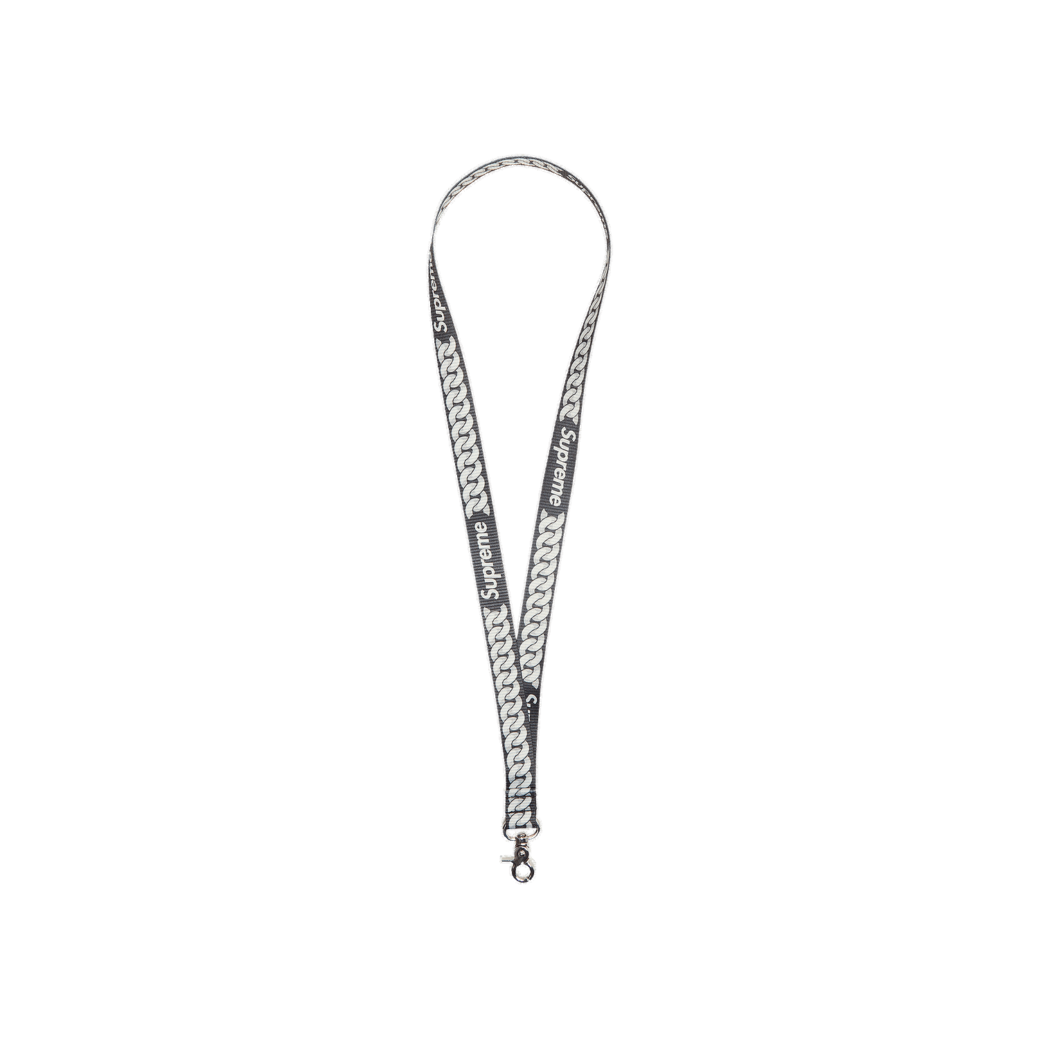 Kľúčenka Supreme Cuban Links Lanyard Rôznofarebný | SS22A75 BLACK, 0