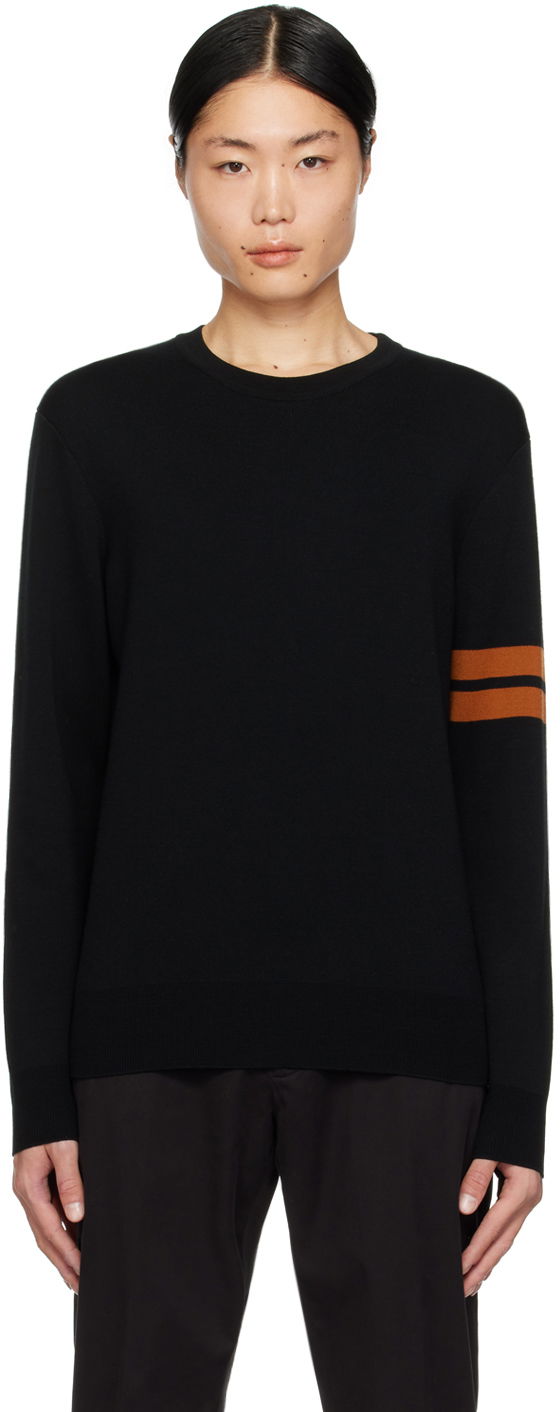 Sveter ZEGNA Striped Sweater Čierna | E8M91-110, 0