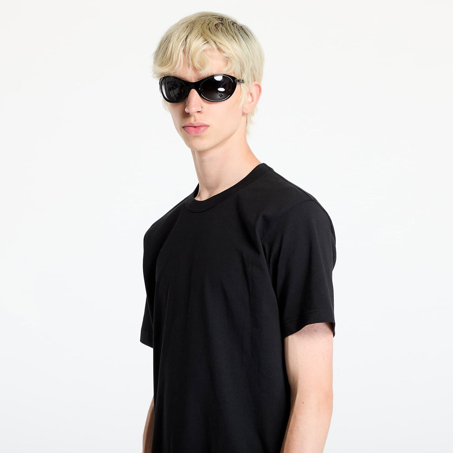 Tričko Comme des Garçons Knit T-Shirt Black Čierna | FN-T002 Black, 1