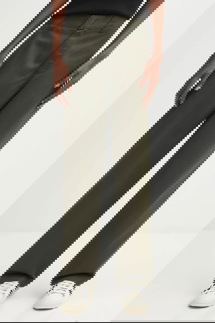 Nohavice Carhartt WIP Wide-Leg Craft Pants Zelené | I035652.6302, 0