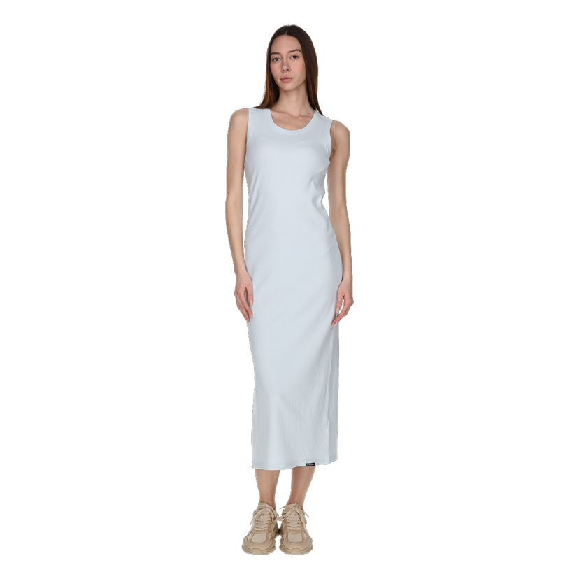 Šaty Champion Sleeveless Ribbed Midi Dress Modrá | 118299-BS056