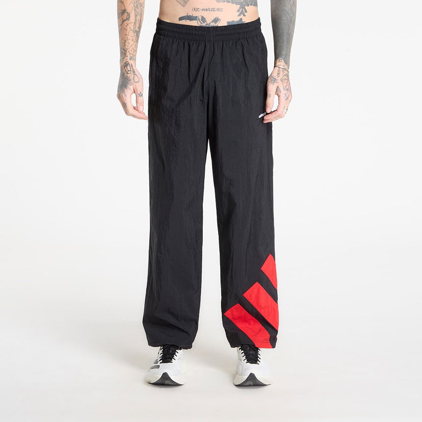 Tepláky adidas Originals Loose Fit Track Pants with Red Block Stripes Rôznofarebný | KE0869