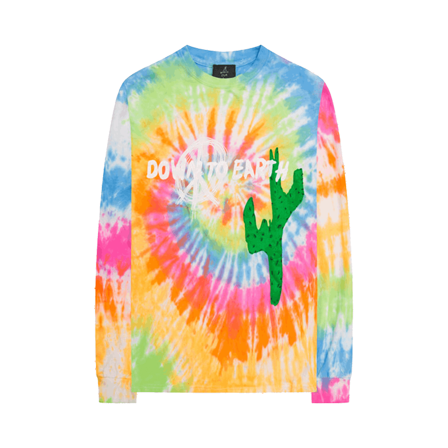 Tričko Cactus Jack by Travis Scott DSM x  Down To Earth Long-Sleeve T-Shirt Rôznofarebný | 1945 1SS190103ADDT TIE, 0