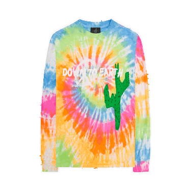 Tričko Cactus Jack by Travis Scott DSM x  Down To Earth Long-Sleeve T-Shirt Rôznofarebný | 1945 1SS190103ADDT TIE, 0