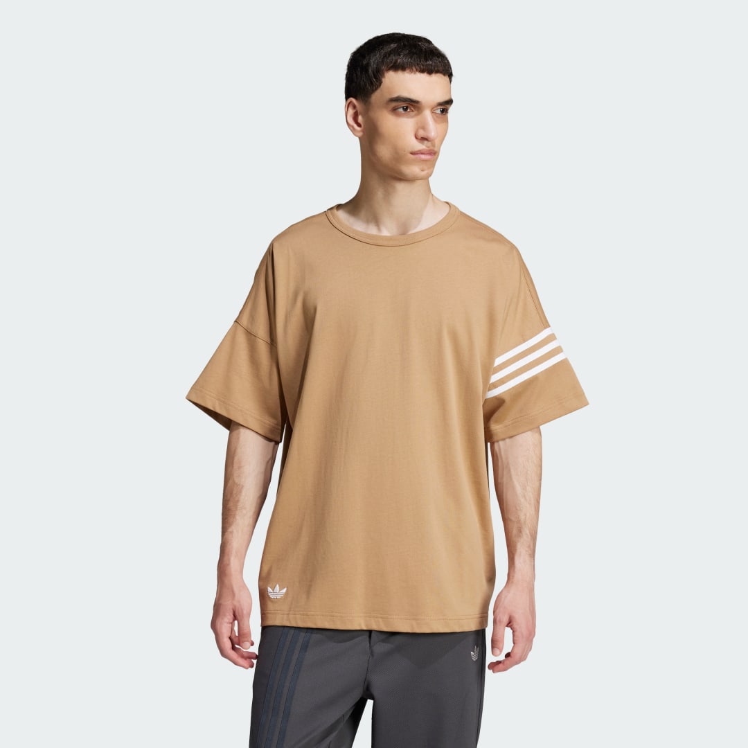Tričko adidas Performance Neuclassics Casual T-Shirt Hnedá | JC9932, 0