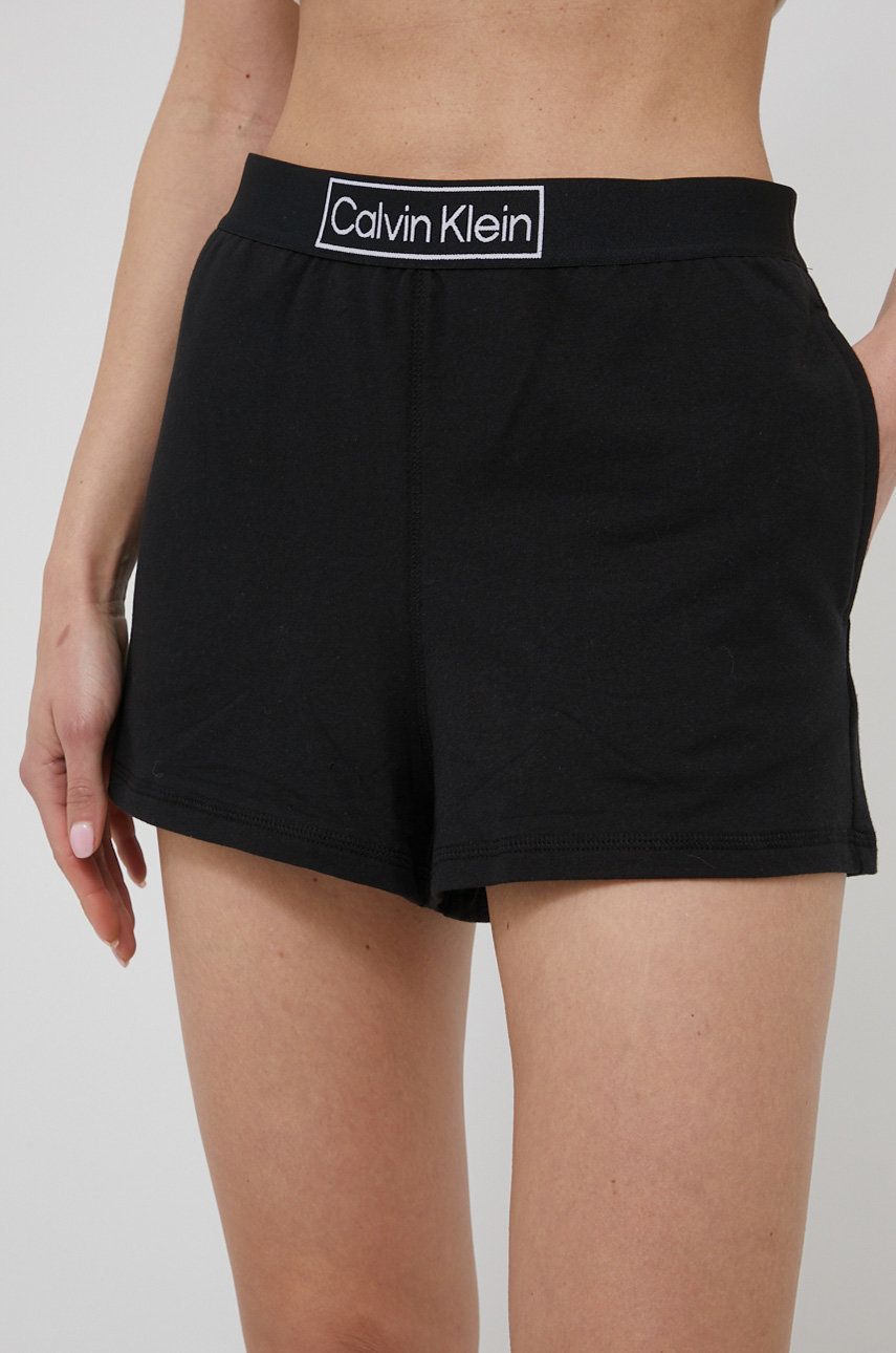Pyžamo CALVIN KLEIN Pyjama Shorts Čierna | 000QS6799E.PPYY, 0